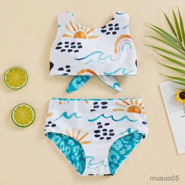 two-pieces toddler infant baby girl piece swimsuits summer sleeveless cartoon print back bikini bottom set, Blue
two-pieces toddler infant baby girl piece swimsuits summer sleeveless cartoon print back bikini bottom set, Blue