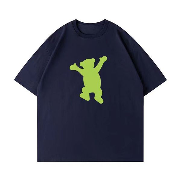 t shirt fashion men t shirt bear logo round loose short sleeve couple tshirt sports versatile casual cotton high street mens tee summer, White;black
t shirt fashion men t shirt bear logo round loose short sleeve couple tshirt sports versatile casual cotton high street mens tee summer, White;black