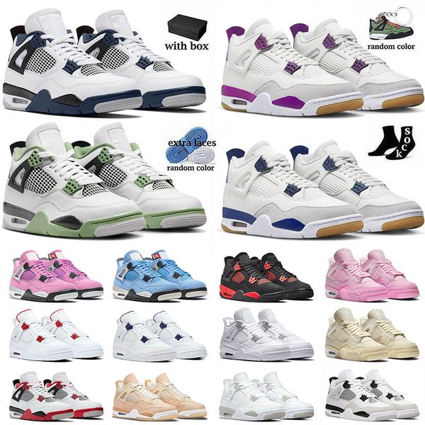 box 2023 with basketball shoes 4 jumpman 4s pine green military black cat sail white oreo cactus jack university blue infrared seafoam men w
box 2023 with basketball shoes 4 jumpman 4s pine green military black cat sail white oreo cactus jack university blue infrared seafoam men w