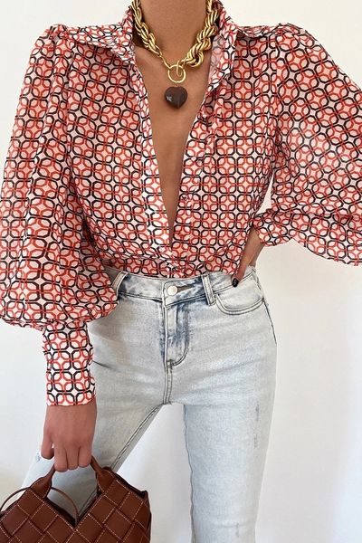 womens blouses shirts spring print loose single breasted lantern sleeve female elegant vintage fashion lady clothes 230509, White
womens blouses shirts spring print loose single breasted lantern sleeve female elegant vintage fashion lady clothes 230509, White