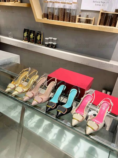 with box valentinoly''designer vt sandal womens shoes v leather signature calfskin slingback pumps mid heel 40mm high heels 75mm d, Black
with box valentinoly''designer vt sandal womens shoes v leather signature calfskin slingback pumps mid heel 40mm high heels 75mm d, Black