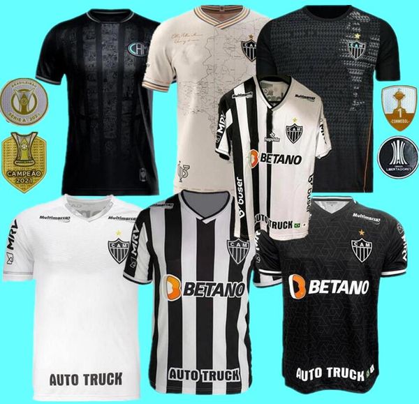 21/22 atletico mineiro soccer jerseys sasha vargas m.zaracho elias guga keno d.tardelli marquinhos match football jersey uniforms camisa de, Black;yellow
21/22 atletico mineiro soccer jerseys sasha vargas m.zaracho elias guga keno d.tardelli marquinhos match football jersey uniforms camisa de, Black;yellow