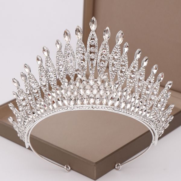 wedding hair jewelry trendy silver color tiaras crystal queen big crown bridal tiara women pageant 230508, Slivery;golden
wedding hair jewelry trendy silver color tiaras crystal queen big crown bridal tiara women pageant 230508, Slivery;golden