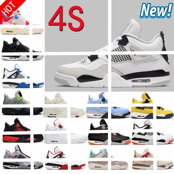 with box jordens 4 4s basketball shoes for men women outdoor sneakers military black cat fire red thunder white oreo fashion designer shoe s
with box jordens 4 4s basketball shoes for men women outdoor sneakers military black cat fire red thunder white oreo fashion designer shoe s
