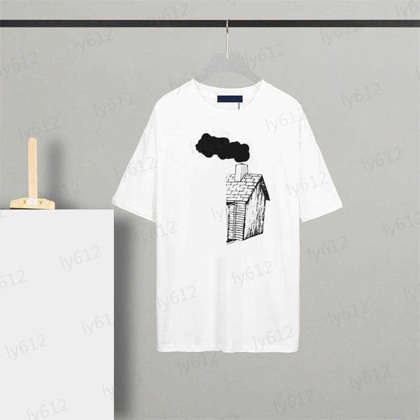 mens designer summer spring white loose casual luxury versatile house pattern printed round neck cotton short sleeve t-shirt male clothes, White;black
mens designer summer spring white loose casual luxury versatile house pattern printed round neck cotton short sleeve t-shirt male clothes, White;black