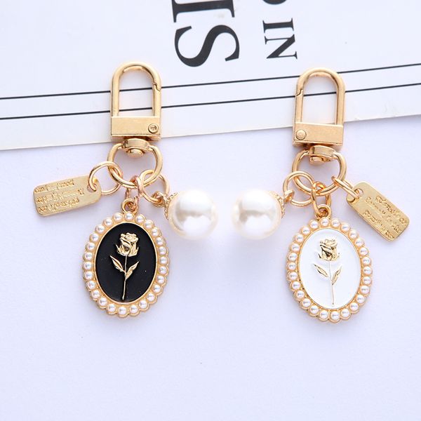 creative rose pearl keychain pendant girl lady bag hanging fashion bag car key chain jewelry accessories in bulk, Silver
creative rose pearl keychain pendant girl lady bag hanging fashion bag car key chain jewelry accessories in bulk, Silver