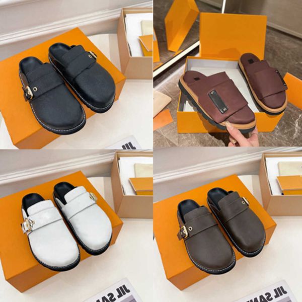 women slippers men designer leather scuff flat sandals easy slides women men cosy comfort mules slippers round toe sandal fashion summer sho, Black
women slippers men designer leather scuff flat sandals easy slides women men cosy comfort mules slippers round toe sandal fashion summer sho, Black