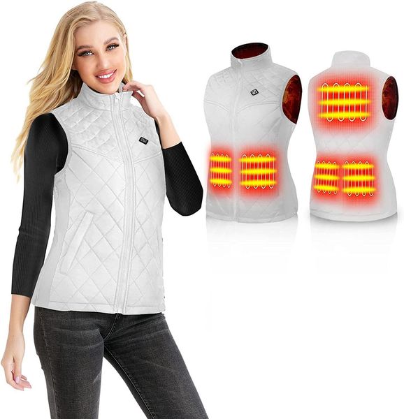 leather 2023 women heating vest autumn and winter cotton vest usb infrared electric heating suit flexible thermal winter warm jacket, Black
leather 2023 women heating vest autumn and winter cotton vest usb infrared electric heating suit flexible thermal winter warm jacket, Black