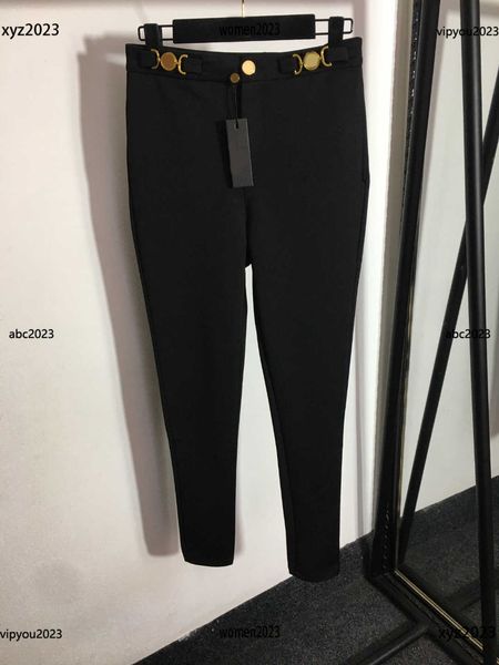 designer women pants slim fit slim casual trousers metal button decoration pants fashion womens new arrival, Black;white
designer women pants slim fit slim casual trousers metal button decoration pants fashion womens new arrival, Black;white