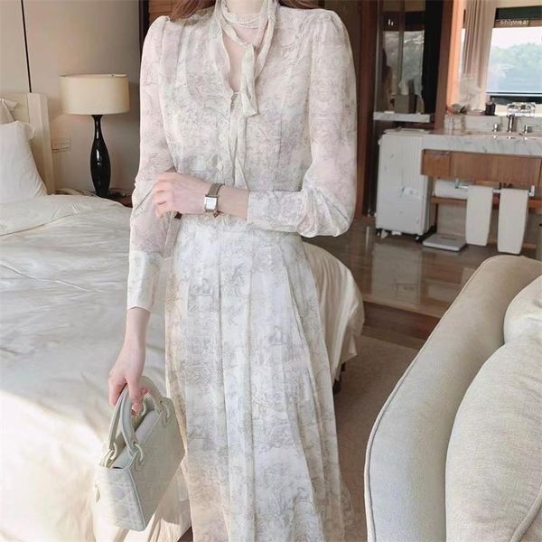 Work Dresses 2023 Spring Elegant Skirt Suit 2-Piece Set Female Long Sleeve Slim Ink Printed Fashion Vintage Top High Waisted G714, Beige
Work Dresses 2023 Spring Elegant Skirt Suit 2-Piece Set Female Long Sleeve Slim Ink Printed Fashion Vintage Top High Waisted G714, Beige