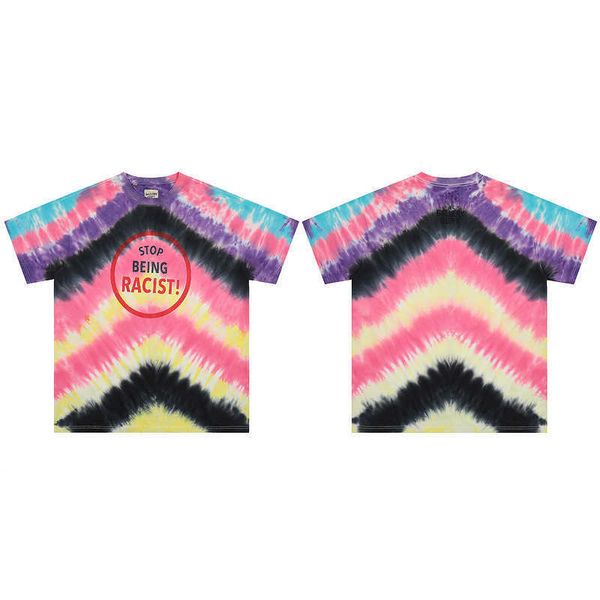tie dye letter printing design round neck t-shirt spring/summer fashion versatile short sleeve for men and women, Black;white
tie dye letter printing design round neck t-shirt spring/summer fashion versatile short sleeve for men and women, Black;white