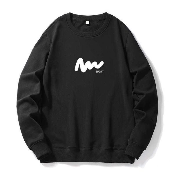 new spring and autumn fashion brand round neck pullover sweater for men's pure cotton loose print couple long sleeve coatkam, Black
new spring and autumn fashion brand round neck pullover sweater for men's pure cotton loose print couple long sleeve coatkam, Black