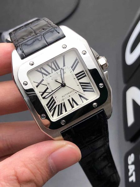 luxury watch santos fashion wristwatch 8215 fully automatic mechanical movement, Slivery;golden
luxury watch santos fashion wristwatch 8215 fully automatic mechanical movement, Slivery;golden