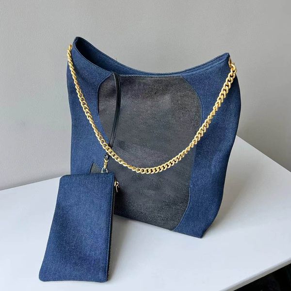 patchwork badge women denim large tote bag quilted jumbo capacity retro crossbody designer bag with clutch card holder gold hardware shoulde
patchwork badge women denim large tote bag quilted jumbo capacity retro crossbody designer bag with clutch card holder gold hardware shoulde