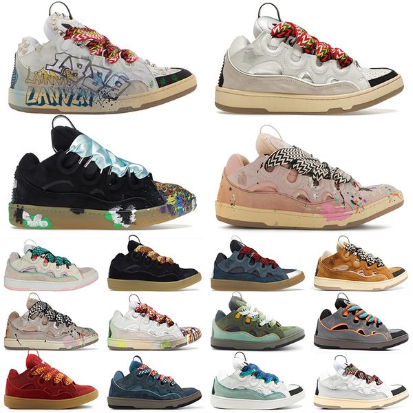 2023 designer mesh running shoes boot men women laceup extraordinary sneaker embossed leather curb sneakers calfskin rubber nappa platformso, Black
2023 designer mesh running shoes boot men women laceup extraordinary sneaker embossed leather curb sneakers calfskin rubber nappa platformso, Black
