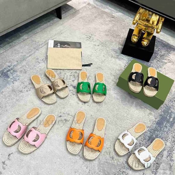 designer straw slippers calf leather slides woven rope grass sandals women hollow out slippers summer beach flip flops, Black
designer straw slippers calf leather slides woven rope grass sandals women hollow out slippers summer beach flip flops, Black