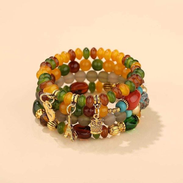 retro ethnic style bracelet exquisite fashion jewelry more than small pendant combination direct supply, Golden;silver
retro ethnic style bracelet exquisite fashion jewelry more than small pendant combination direct supply, Golden;silver