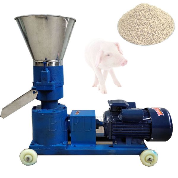 Image of Pellet Making Machine Pellet Press Animal Feed Wood Pellet Machine Mill Biomass Pellet Machine