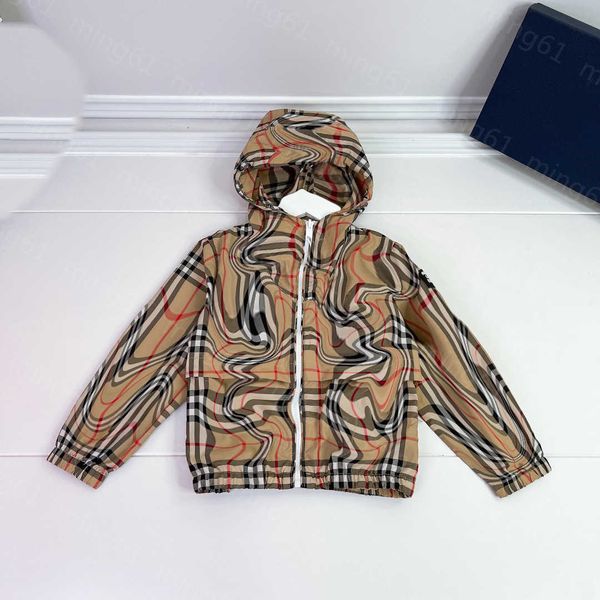 23ss kids designer clothes kids jacket coats boys girls lattice long sleeve hooded zipper breathable sunscreen coat big kids baby clothes, Blue;gray
23ss kids designer clothes kids jacket coats boys girls lattice long sleeve hooded zipper breathable sunscreen coat big kids baby clothes, Blue;gray