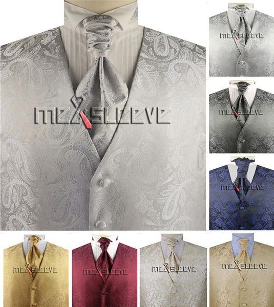 blazers mikrofibra paisley tuxedo/wesele formalna oblubieniec kamizelka (kamizelka + krawat + chusteczka), White;black
blazers mikrofibra paisley tuxedo/wesele formalna oblubieniec kamizelka (kamizelka + krawat + chusteczka), White;black