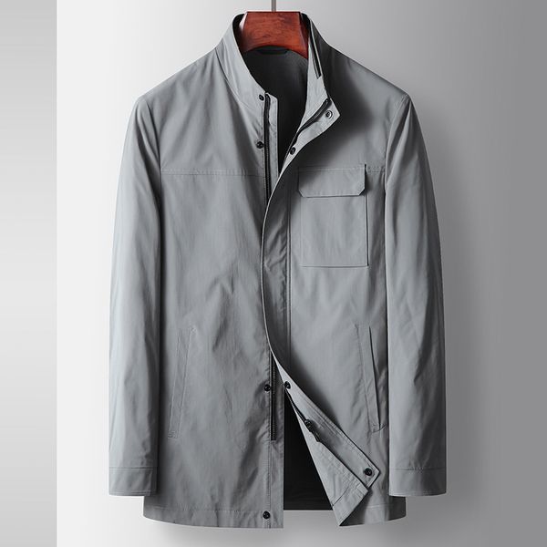 men's jackets arrival autumn fashion style jacket business casual men trench coat spring mens casual coats full size m-3xl fy05 230509, Black;brown
men's jackets arrival autumn fashion style jacket business casual men trench coat spring mens casual coats full size m-3xl fy05 230509, Black;brown