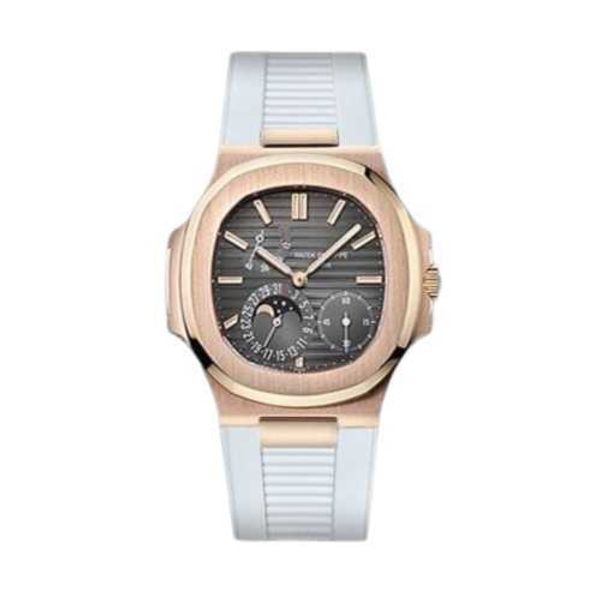 elegant luxury men's wrist watches peta pli 5712 moon phase rose gold designer mechanical high quality, Slivery;brown
elegant luxury men's wrist watches peta pli 5712 moon phase rose gold designer mechanical high quality, Slivery;brown