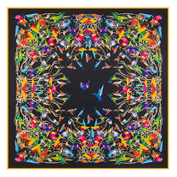 sarongs pobing 130130cm luxury brand 100twill silk woman scarf square scarves bird paying homage to the phoenix wraps hijab 230508, Blue;gray
sarongs pobing 130130cm luxury brand 100twill silk woman scarf square scarves bird paying homage to the phoenix wraps hijab 230508, Blue;gray
