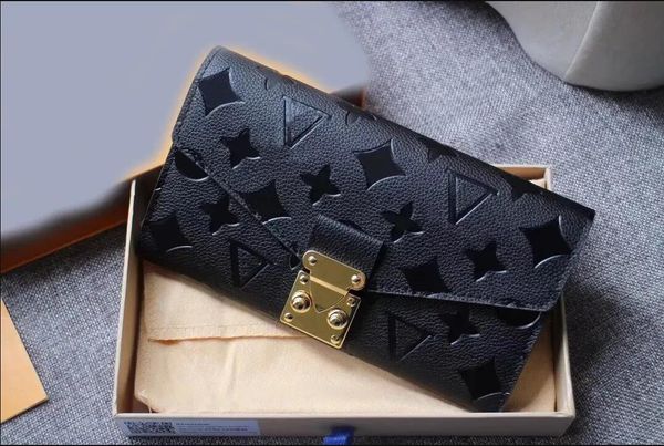fashion designer wallets luxury empreinte purse sarah clutch bags highs quality flower letter coin purses men women embossed card holder wit, Red;black
fashion designer wallets luxury empreinte purse sarah clutch bags highs quality flower letter coin purses men women embossed card holder wit, Red;black