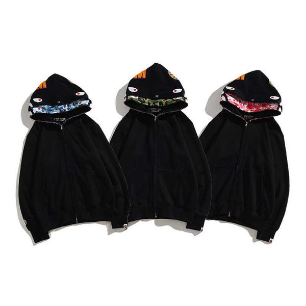 new fashion camo printed men's and women's hooded cardigan double hat sweater jacket, Black;white
new fashion camo printed men's and women's hooded cardigan double hat sweater jacket, Black;white