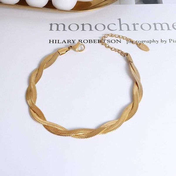 wenjian twist titanium steel bracelet cross winding style choker personality design bright plated 18 real gold, Golden;silver
wenjian twist titanium steel bracelet cross winding style choker personality design bright plated 18 real gold, Golden;silver