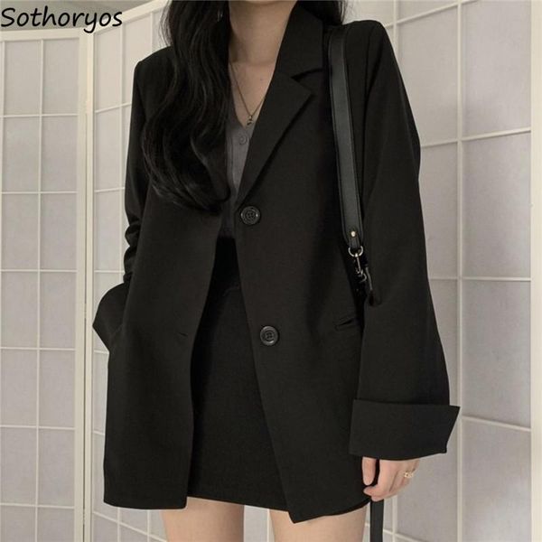 pants black formal business blazers women elegant straight popularspring office ladies england style retro solid long sleeve, White