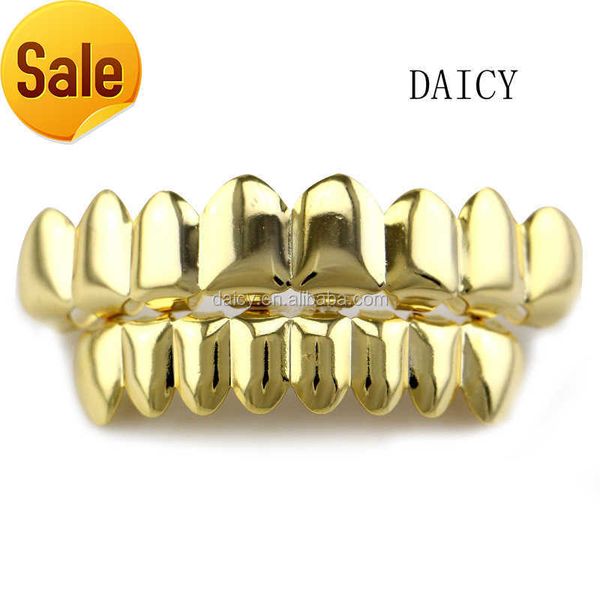 daicy jewelry factory custom men's hip hop plain teeth grillz in body jewelry, Silver
daicy jewelry factory custom men's hip hop plain teeth grillz in body jewelry, Silver