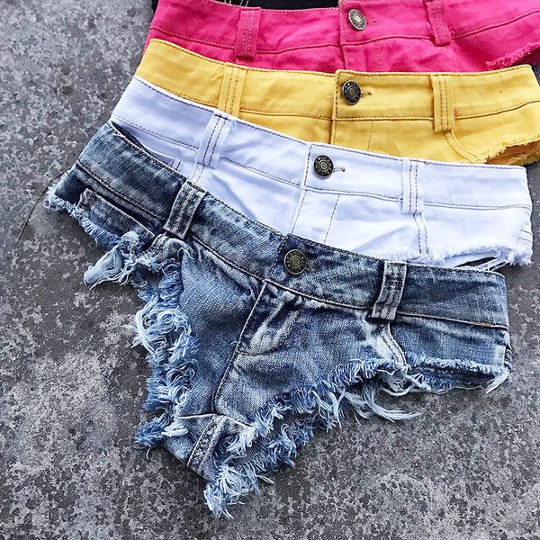 womens shorts qisin women low waist hole tassel denim jeans thong short feminino 230508, White;black
womens shorts qisin women low waist hole tassel denim jeans thong short feminino 230508, White;black