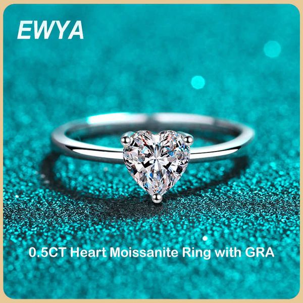 band rings ewya 052ct gra certified heart cut moissanite ring for women girl diamond 925 sterling silver rings wedding band fine jewelry z05
band rings ewya 052ct gra certified heart cut moissanite ring for women girl diamond 925 sterling silver rings wedding band fine jewelry z05