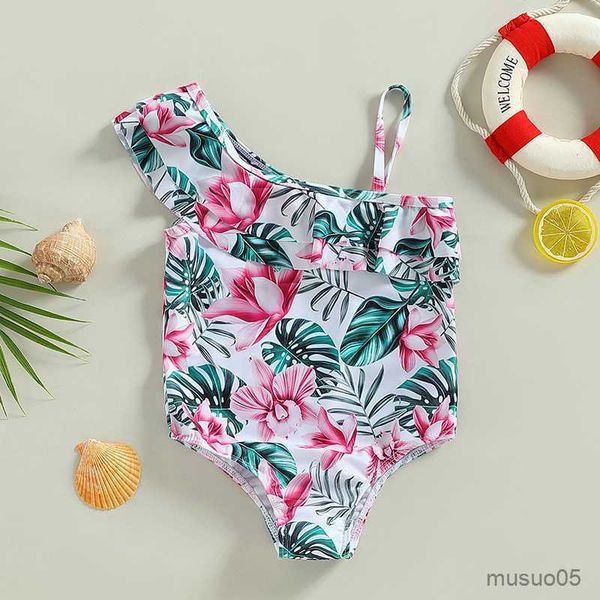 two-pieces kids girls swimsuits floral leaves print ruffles sleeveless spaghetti strap sling swimwear summer beachwear bathing suit, Blue
two-pieces kids girls swimsuits floral leaves print ruffles sleeveless spaghetti strap sling swimwear summer beachwear bathing suit, Blue