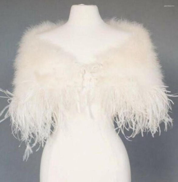 wraps elegant ostrich feather wedding capes ivory faux fur bridal jackets champagne bolero8511696, White
wraps elegant ostrich feather wedding capes ivory faux fur bridal jackets champagne bolero8511696, White
