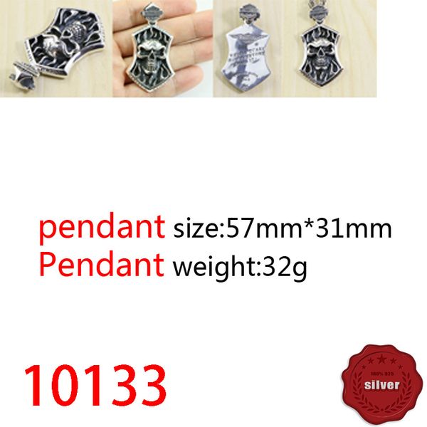 10133 european and american pendant jewelry s925 sterling silver fashion personality punk hip-hop personality solid skull head letter pendan
10133 european and american pendant jewelry s925 sterling silver fashion personality punk hip-hop personality solid skull head letter pendan