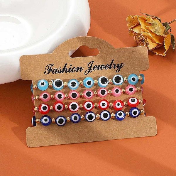 bohemian eye bracelet 4 pack woven adjustable paper card set wholesale, Golden;silver
bohemian eye bracelet 4 pack woven adjustable paper card set wholesale, Golden;silver