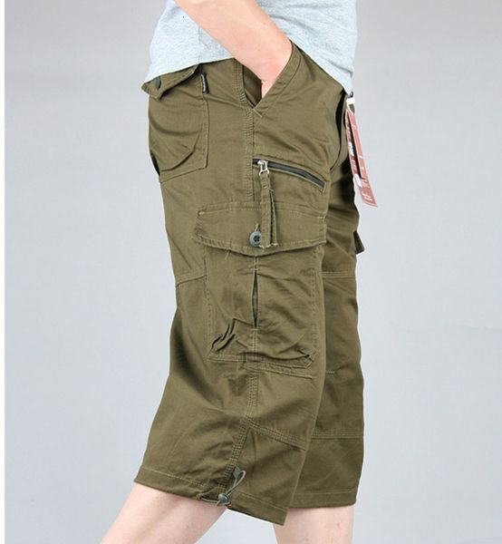 men's shorts summer military long length cargo shorts men casual cotton multi pocket breeches tactical army pants cropped trousers 2305, White;black
men's shorts summer military long length cargo shorts men casual cotton multi pocket breeches tactical army pants cropped trousers 2305, White;black