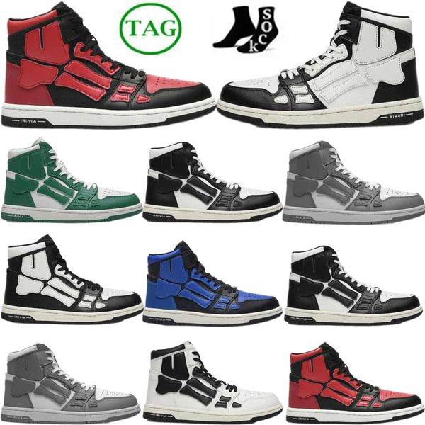 Women Men Casual Shoes Fashion Sneakers Bone Shoe Womens Mens Sneaker Luxury Designer Trainers Black White Red Green Platform Trainer High-quality Leather, # 1
Women Men Casual Shoes Fashion Sneakers Bone Shoe Womens Mens Sneaker Luxury Designer Trainers Black White Red Green Platform Trainer High-quality Leather, # 1