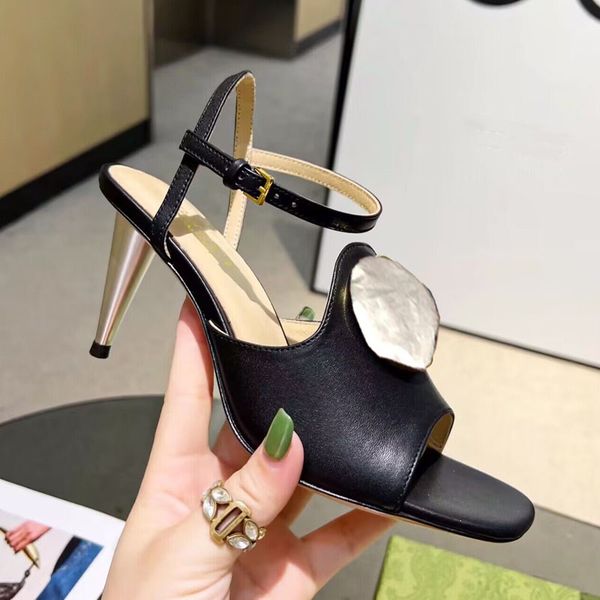 designer summer sandals beautiful and comfortable formal shoes women fashion and comfortable party high heels, Black
designer summer sandals beautiful and comfortable formal shoes women fashion and comfortable party high heels, Black