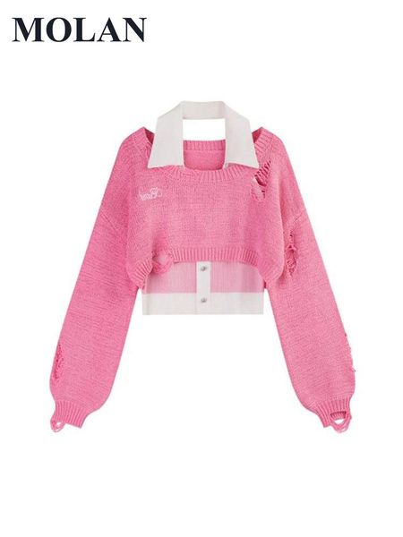 polos molana sweet woman fake 2 pieces fashion blouse harajuku stylish halter long sleeve new female shirts chic, White
polos molana sweet woman fake 2 pieces fashion blouse harajuku stylish halter long sleeve new female shirts chic, White