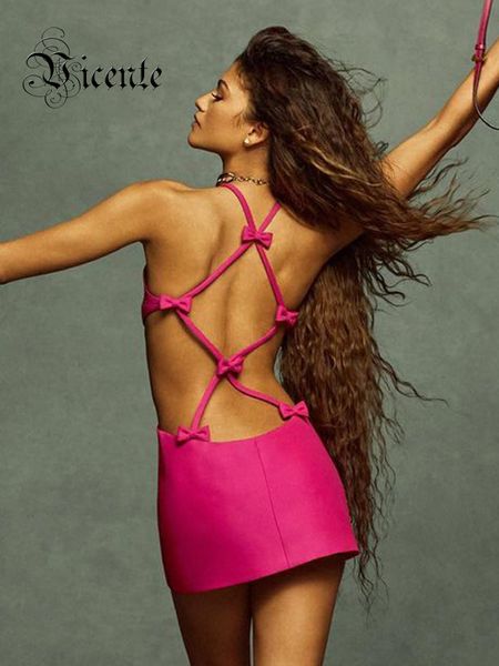 casual dresses vc gaun mini wanita model punggung terbuka busur seksi tanpa lengan kutang pink pakaian klub pesta koktail perban vestidos 23, Black;gray
casual dresses vc gaun mini wanita model punggung terbuka busur seksi tanpa lengan kutang pink pakaian klub pesta koktail perban vestidos 23, Black;gray