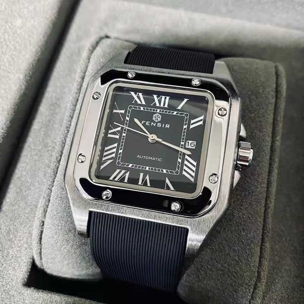 luxury watch santos fashion wristwatch fenshi network red tank quartz business leisure waterproof calendar student table, Slivery;golden
luxury watch santos fashion wristwatch fenshi network red tank quartz business leisure waterproof calendar student table, Slivery;golden