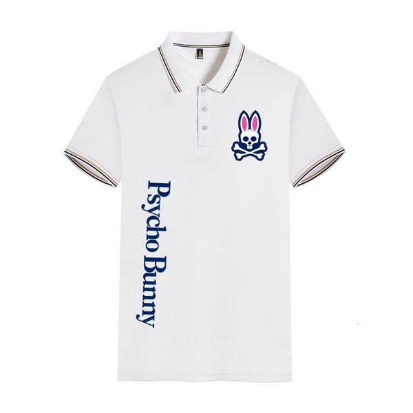 men's polos shirt short sleeve print clothing summer streetwear casual fashion 230508, White;black
men's polos shirt short sleeve print clothing summer streetwear casual fashion 230508, White;black