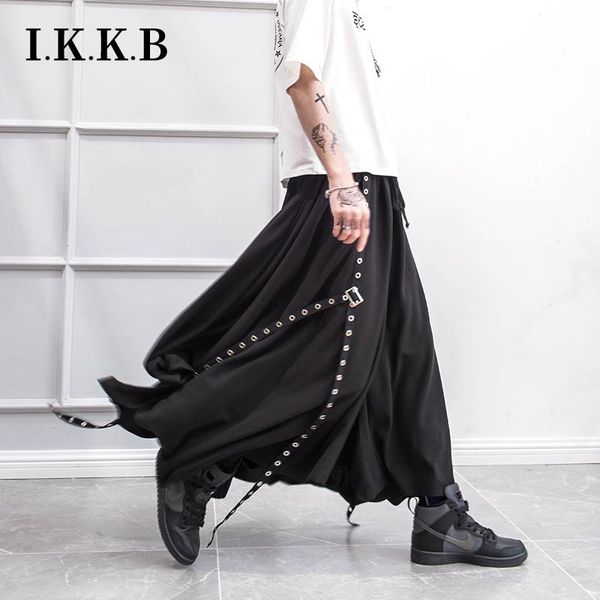 pants spring and summer new pants large loose fashion men's skirt pants rivet ribbon decoration loose leg pants trend personality, Black
pants spring and summer new pants large loose fashion men's skirt pants rivet ribbon decoration loose leg pants trend personality, Black