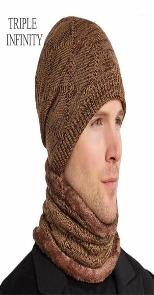 outdoor hats triple infinity winter for men skullies beanies male knitted hat warm suits skiing cycling beanie soft bonnet baggy c5403960, Black;white
outdoor hats triple infinity winter for men skullies beanies male knitted hat warm suits skiing cycling beanie soft bonnet baggy c5403960, Black;white