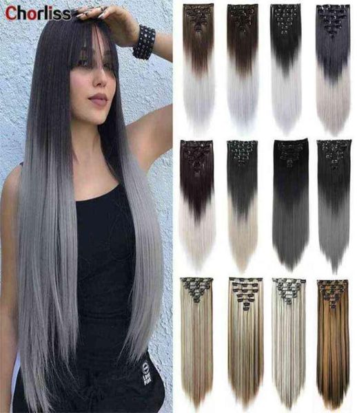 chorliss long straight hair extension 7pcsset 16 clips high tempreture synthetic hairpiece fiber black brown hairpiece 2202088962086
chorliss long straight hair extension 7pcsset 16 clips high tempreture synthetic hairpiece fiber black brown hairpiece 2202088962086