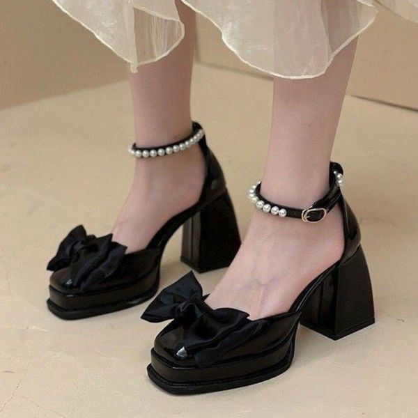 height increasing shoe sandals fashion high heel's summer korean style versatile closed toe mary jane y heel pumps 230508, Black;white
height increasing shoe sandals fashion high heel's summer korean style versatile closed toe mary jane y heel pumps 230508, Black;white