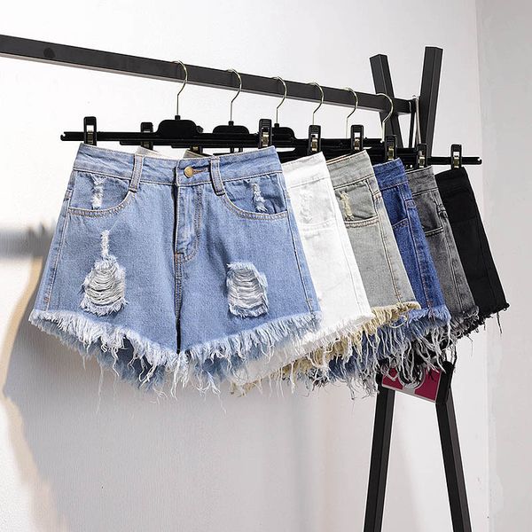 women's shorts women summer shorts ripped jeans high waist regular black club denim short femme with hole clothing xl 4xl 5xl 230509, White;black
women's shorts women summer shorts ripped jeans high waist regular black club denim short femme with hole clothing xl 4xl 5xl 230509, White;black